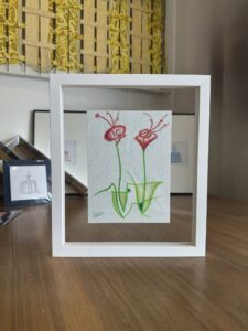 Jarrón con flores por Neus Daura